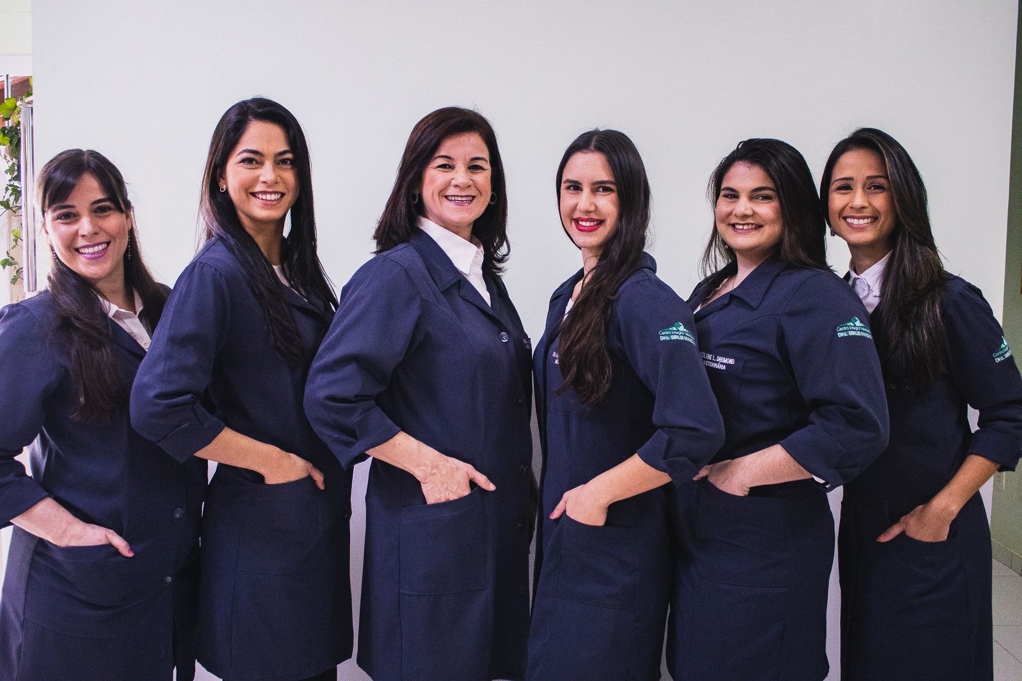 Equipe do Centro Veterinário Dra. Sirlei Manzan, clínica veterinária em Uberlândia - MG